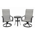 Patio Masterrp FS Paler 3PC Bistro Set S3-ADK02301